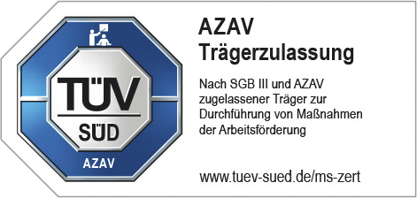 Logo des TÜV SÜD (AZAV)